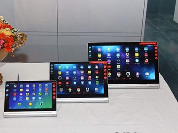 Ba máy YOGA Tablet mới (8 inch, 10 inch và YOGA Tablet 2 Pro 13.3 inch)