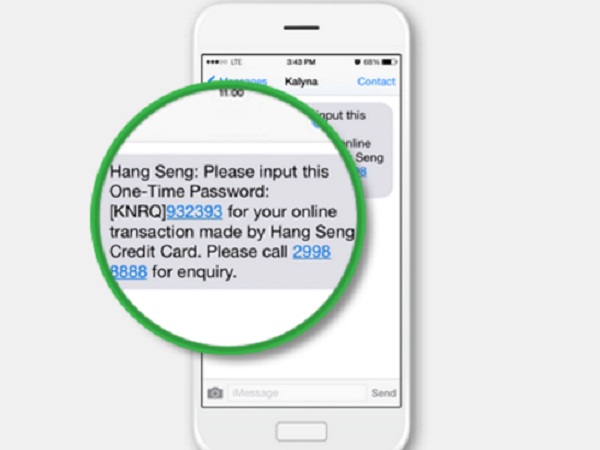 Mã xác thực OTP được ngân hàng hay nhà cung cấp dịch vụ gửi dưới dạng tin nhắn SMS đến số điện thoại mà người dùng đã đăng ký