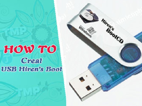 Tạo USB boot bằng Hiren's Boot ghost Windows 10, 8.1, 7