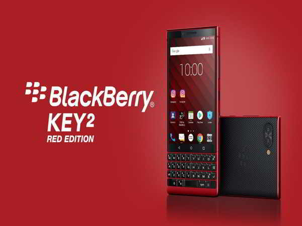 Phiên bản BlackBerry KEY2 màu đỏ đẹp nhưng đắt