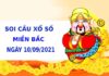 Soi cầu XSMB 10/9/2021 thống kê XSMB chuẩn xác