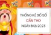 Thống kê xổ số Cần Thơ ngày 8/2/2023 thứ 4 hôm nay