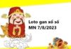 Loto gan xổ số miền Nam 7/8/2023