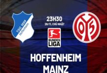 Nhận định tỷ số Hoffenheim vs Mainz