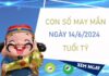 Con số may mắn tuổi Tý 14/6/2024 trúng ngay giải đặc biệt