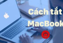 cách tắt nguồn máy macbook