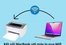 kết nối laptop với máy in qua mạng wifi