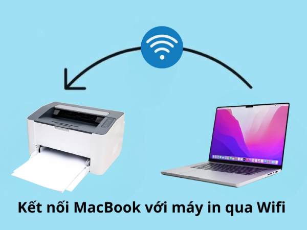 kết nối laptop với máy in qua mạng wifi