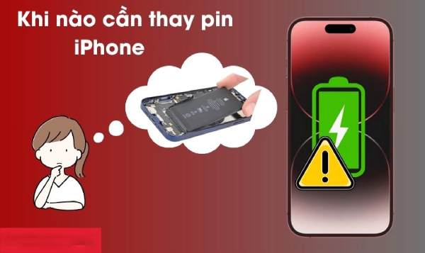 Những dấu hiệu cho thấy khi nào cần thay pin iPhone