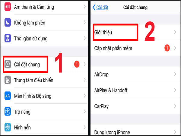 Kiểm tra số Seri và Imei