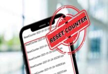 Cách nhận biết iphone bị lỗi reset counter và khắc phục